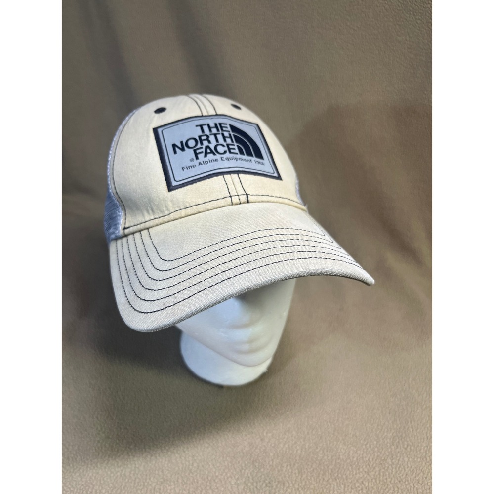 The North Face Fine Alpine Equipment 1966 Trucker Hat Beige Gray Snapback Cap